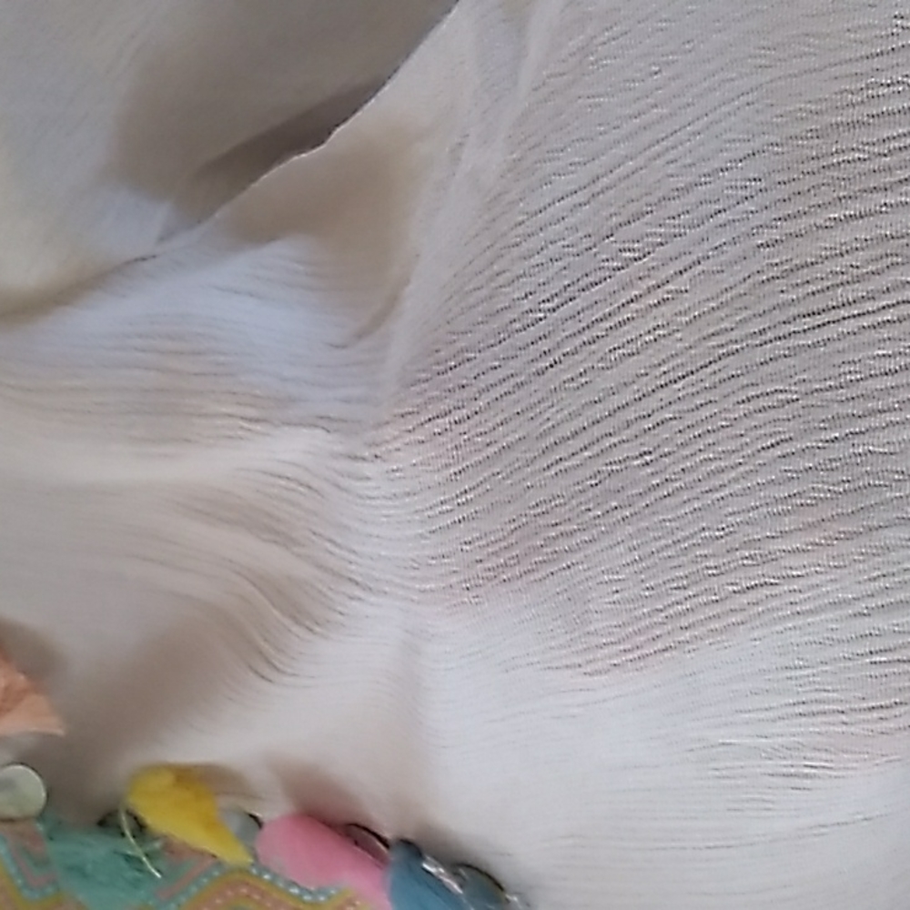 Soft Surroundings Natural Tassel Tunic - Picture 5 of 8